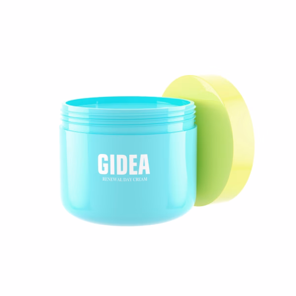 Cylinder Shape Polypropylene Cosmetic Jar with Lid G1108-2