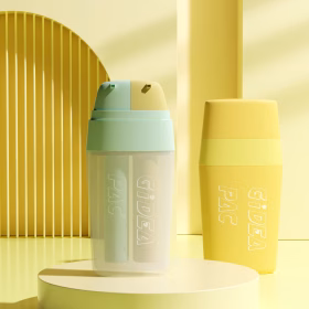 Mockup of G2008 Dual Chamber Airless Pump Bottle