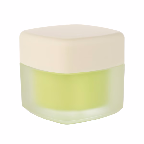 Square Shape PMMA Jar with Refillable Inner G1357-1