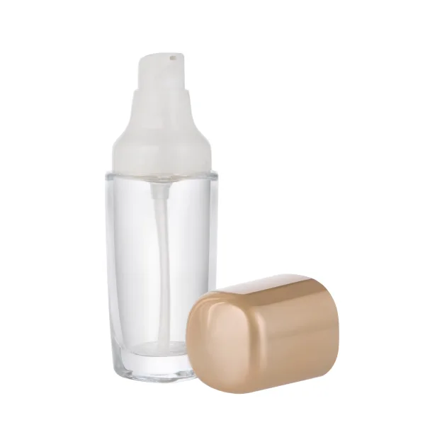 Clear Glass Treatment Pump Bottle G2956