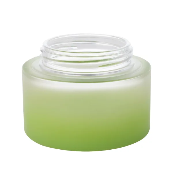 Cream Jar Frosted G1137-3