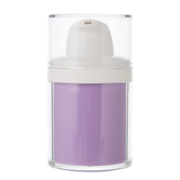 Plastic Double Wall Airless Pump Cream Jar Refillable for Cosmetics and SkinCare