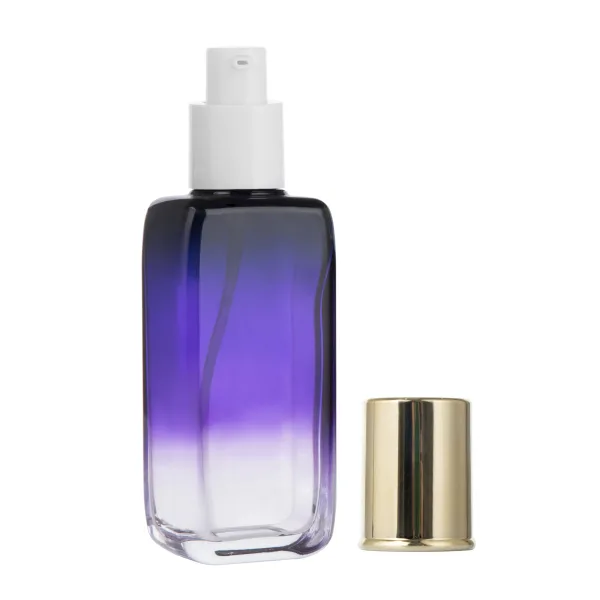 Elegant Square Glass Pump Bottle G2393-1