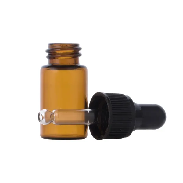 Cylinder Glass Dropper Bottle