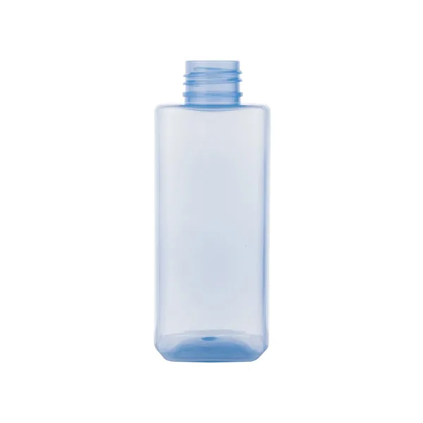 Square Blue PET Plastic Spray Pump Bottle