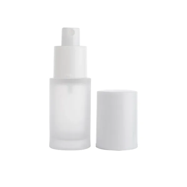 Cylinder Glass Sprayer Pump Bottle Cosmetic Bottle Wholesale