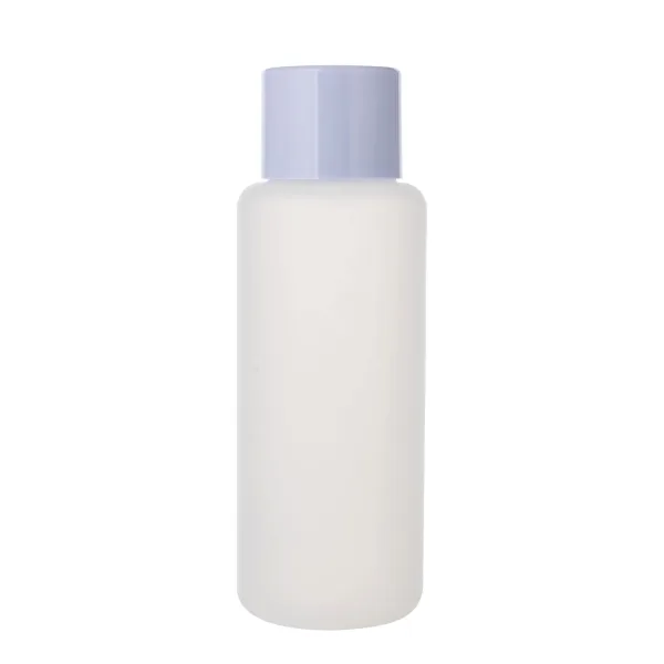 Customizable Central Dispensing Lotion Bottle With Purple Cap
