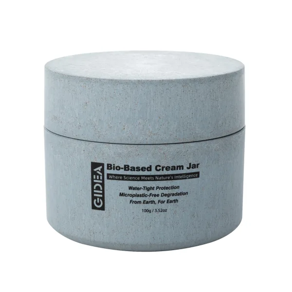 Eco-Friendly Wood Polymer Cosmetic Jar