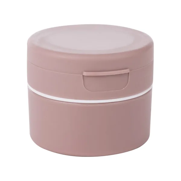 Elegant Multi-Functional Pink Cream Jar