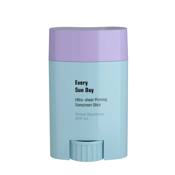 Custom Empty Blue Sunscreen Stick Deodorant Packaging